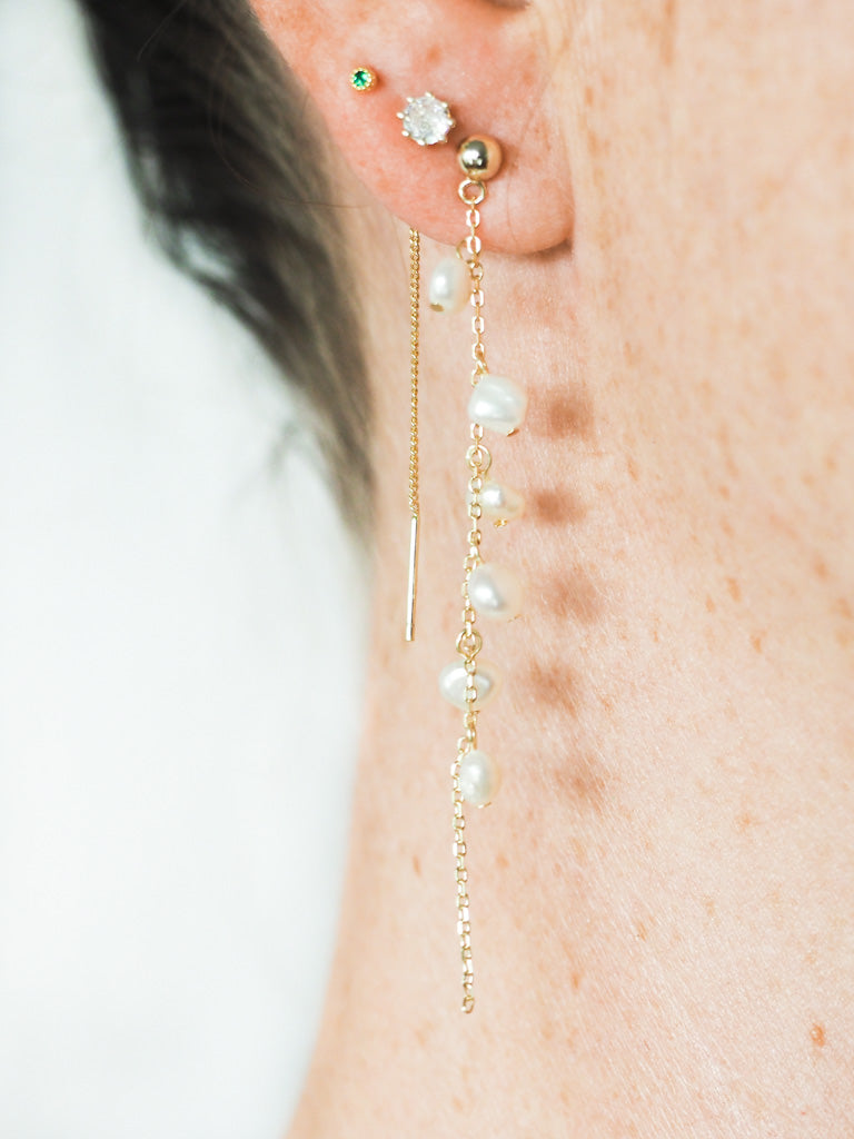 18k Gold Vermeil String of Freshwater Pearls - Brink and Forbes