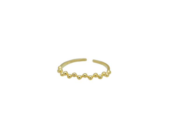 18k Gold Vermeil Small Bubbles Ring - Brink and Forbes