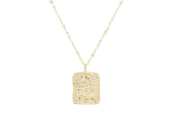 18k Gold Filled Holding the Sun Pendant - Brink and Forbes