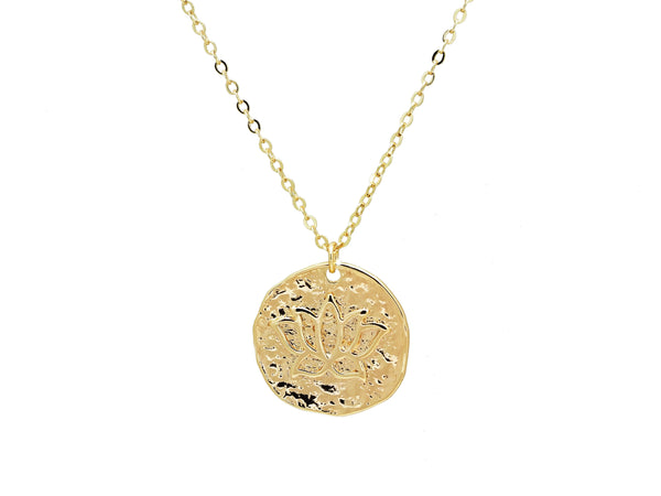 18K Gold-Filled Lock Chain Necklace – Herself Collections
