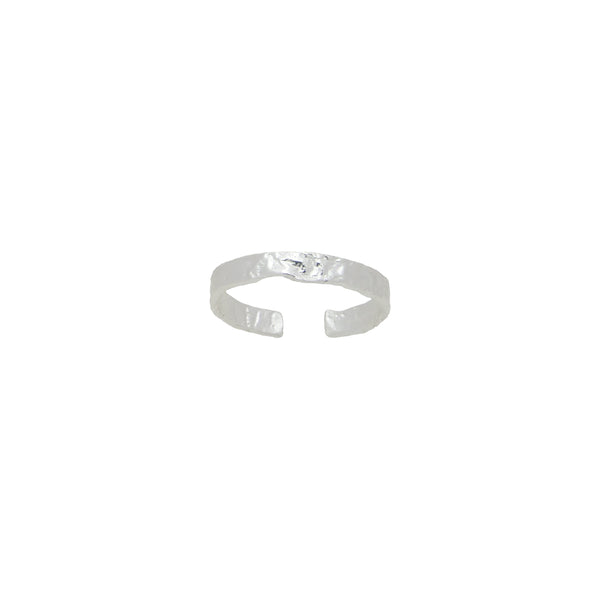 Minimalist Hammered Band Ring - Brink and Forbes