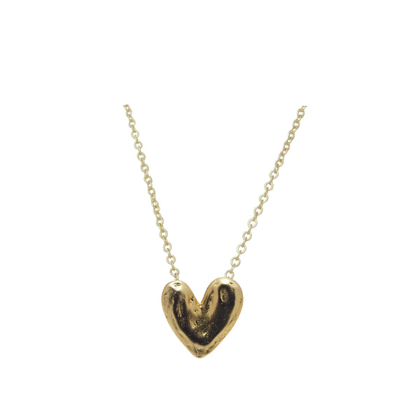 Forged Heart Pendant Necklace - Brink and Forbes