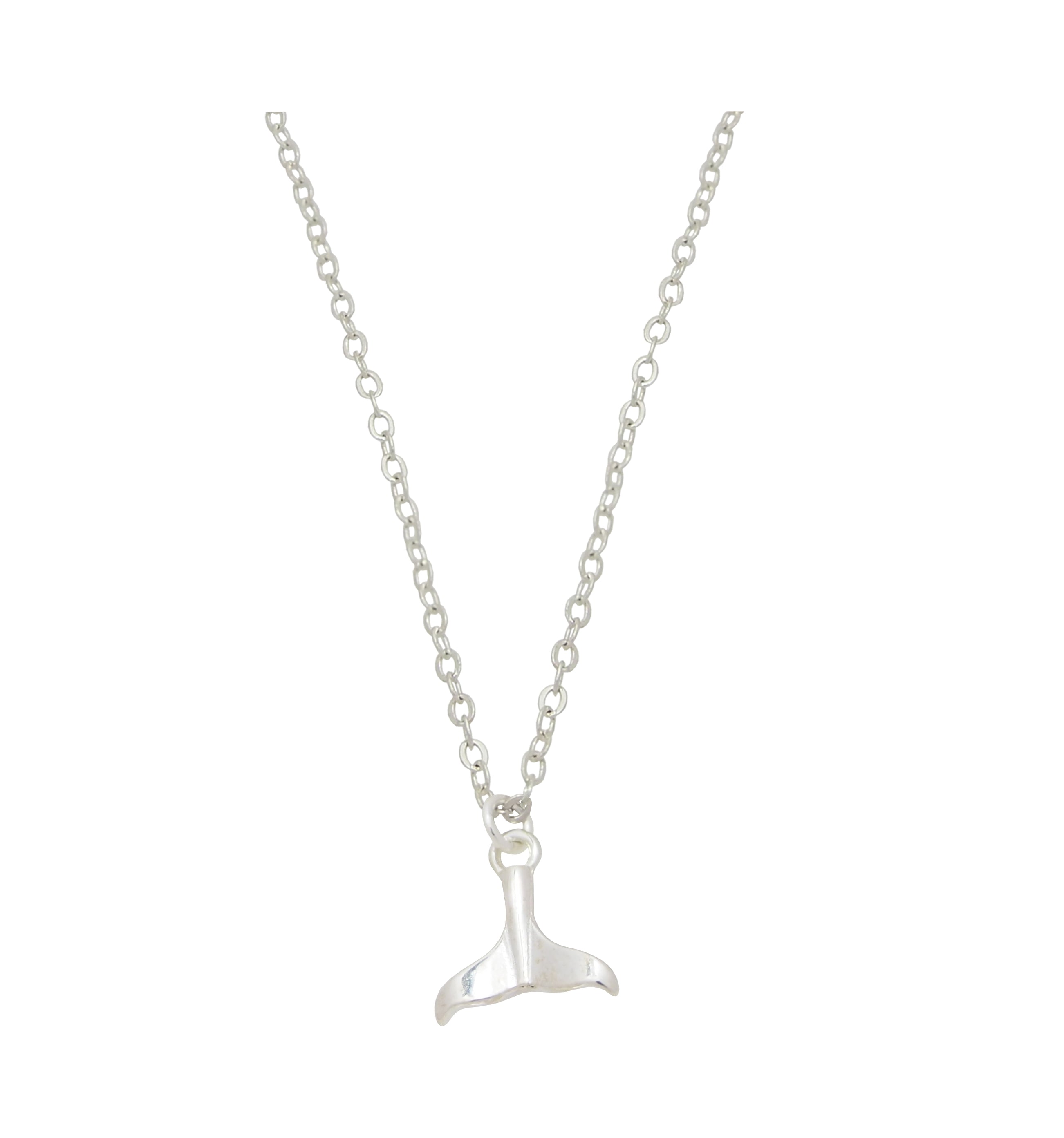 Whale Tail Pendant Necklace– Brink and Forbes
