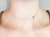 18K Gold Vermeil Choker with Small Bird Pendant - Brink and Forbes
