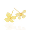 18k Gold Vermeil Delicate Flower Stud Earrings - Brink and Forbes