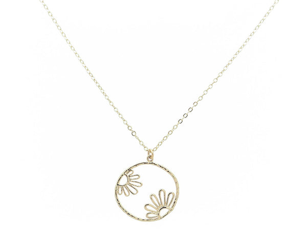 18k Gold Filled Field of Daisies Pendant - Brink and Forbes