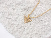 18K Gold Filled Triangle Evil Eye Pendant - Brink and Forbes