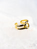 18K Vermeil Intertwined Band Ring - Brink and Forbes