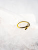 18K Vermeil Delicate Wrap Ring - Brink and Forbes