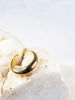 18K Vermeil Dome Crescent Ring - Brink and Forbes