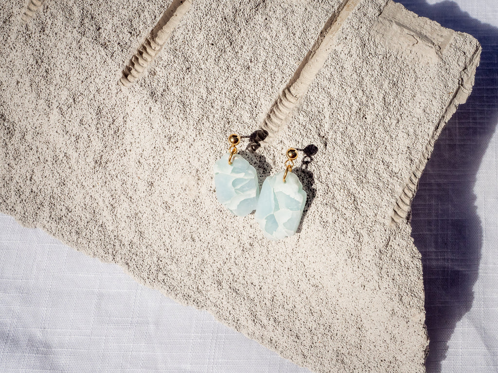 Delicate Faux-Stone Earrings - Brink and Forbes