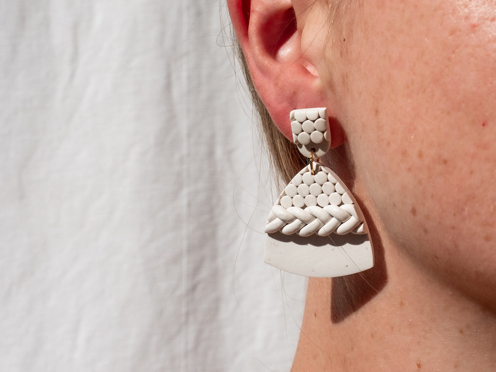 The Braided Dangle Earrings - Brink and Forbes