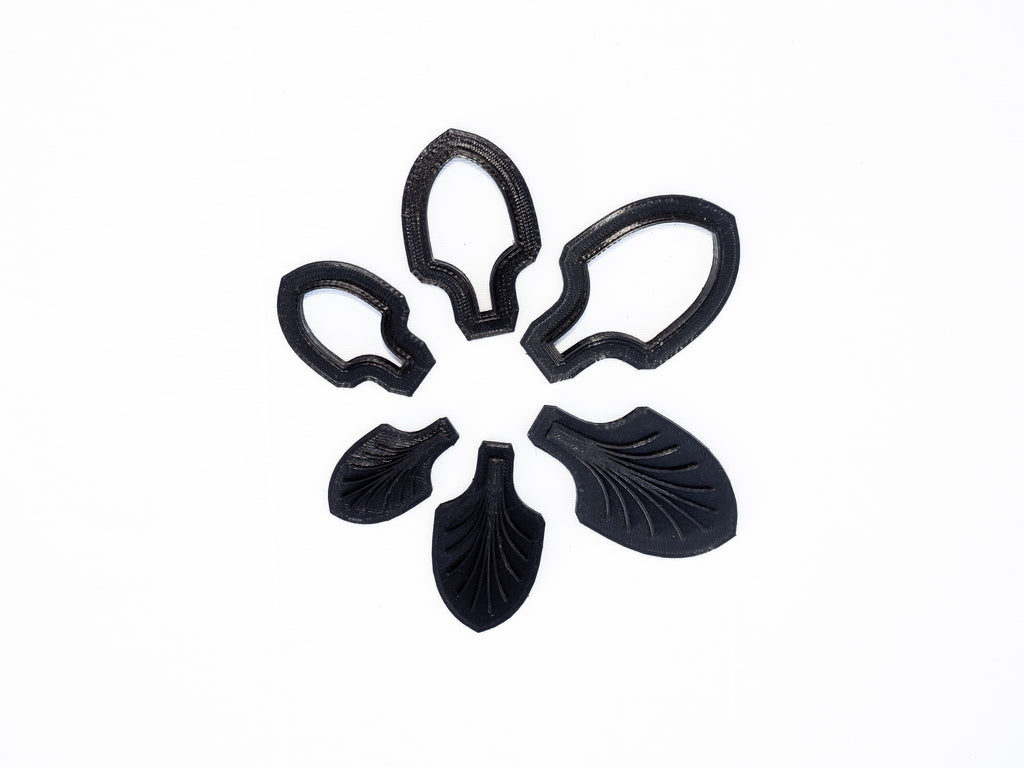 Spade Dangle Polymer Clay Cutter and Texture Stamp - Brink and Forbes