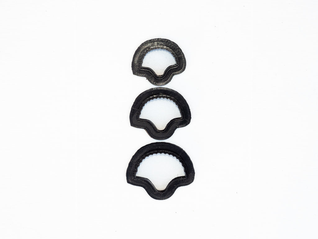 Shell Polymer Clay Cutter and Texture Stamp - Shape 2 - Brink and Forbes