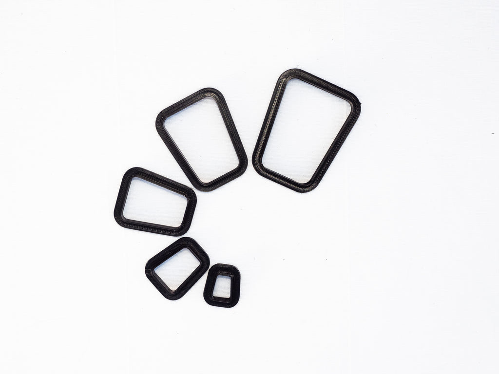 Irregular Rectangle Polymer Clay Cutter - Brink and Forbes