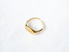 18K Vermeil Moon Sun Signet Ring - Brink and Forbes