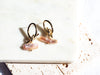 18k Gold Plated Knotted Freshwater Pearl Dangle Earrings - Brink and Forbes