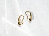 18k Gold Plated Minimal Waterdrop Earrings - Brink and Forbes