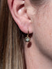 18k Gold Plated Huggie Earrings with Dangling Starburst - Brink and Forbes