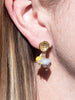 18k Gold Plated Beaded Dangle Earrings - Brink and Forbes