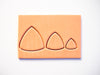 Curved Triangle Polymer Clay Cutter - Brink and Forbes