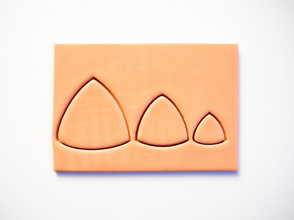 Curved Triangle Polymer Clay Cutter - Brink and Forbes