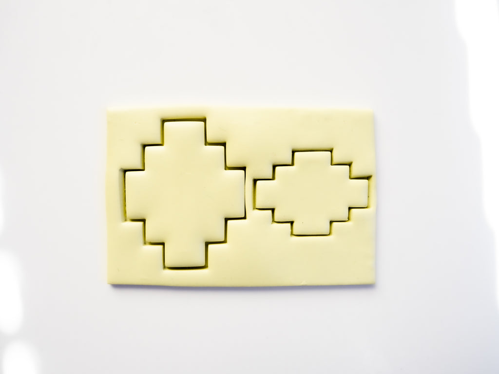 Aztec Geometric Polymer Clay Cutter - Brink and Forbes
