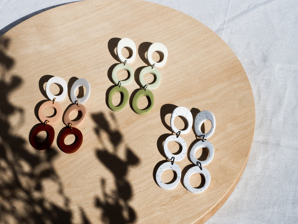 Triple Hoop Earrings - Brink and Forbes