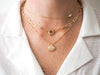 18k Gold Filled Half Shell Necklace - Brink and Forbes