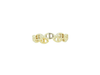 18K Gold Vermeil Marine Link Chain Ring - Brink and Forbes