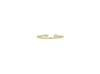 18K Gold Vermeil Tiny CZ Double Gem Ring - Brink and Forbes